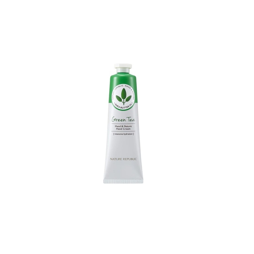 458318 NATURE REPUBLIC GREEN TEA HAND CREAM 30ML