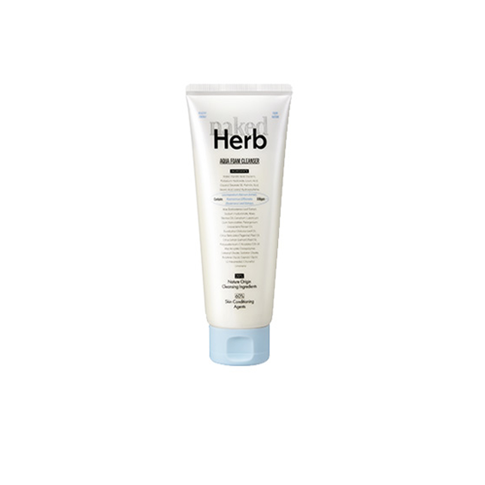 376157 NAKED HERB AQUA FOAM CLEANSER 150ML