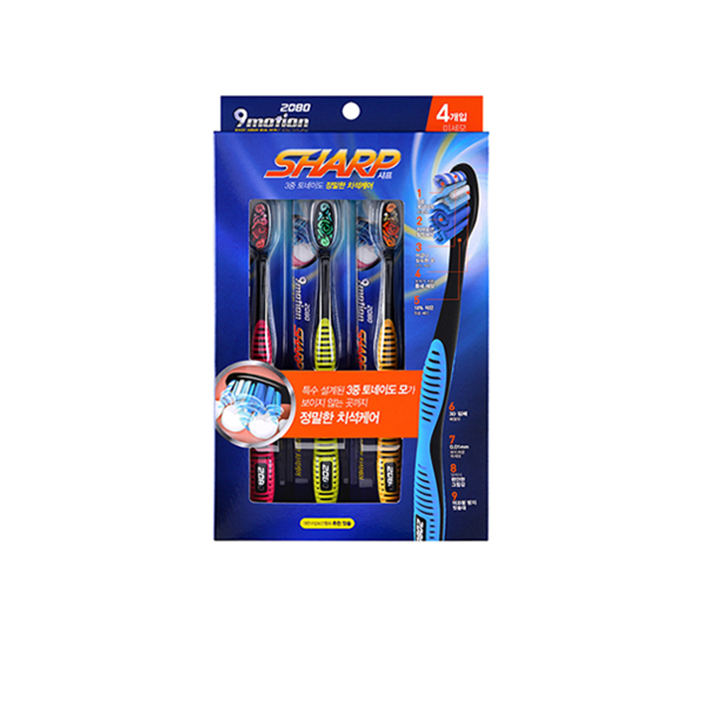 299876 2080 SHARP CEPILLO DENTAL 4PCS