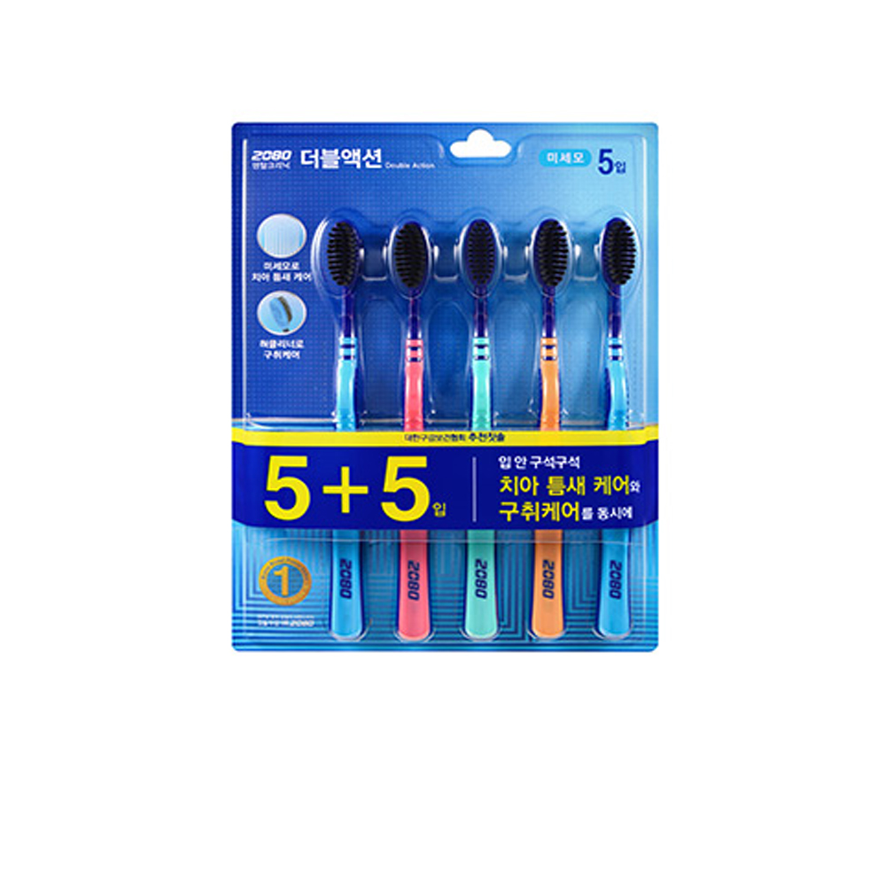 305584 2080 SET CEPILLO DENTAL 5+5