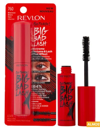 126490 REVLON SO FIERCE BIG BAD LASH MASCARA #760