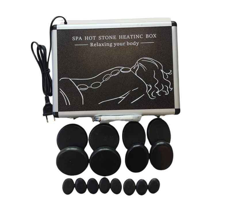 SPA HOT STONE HEATINC BOX 16PC