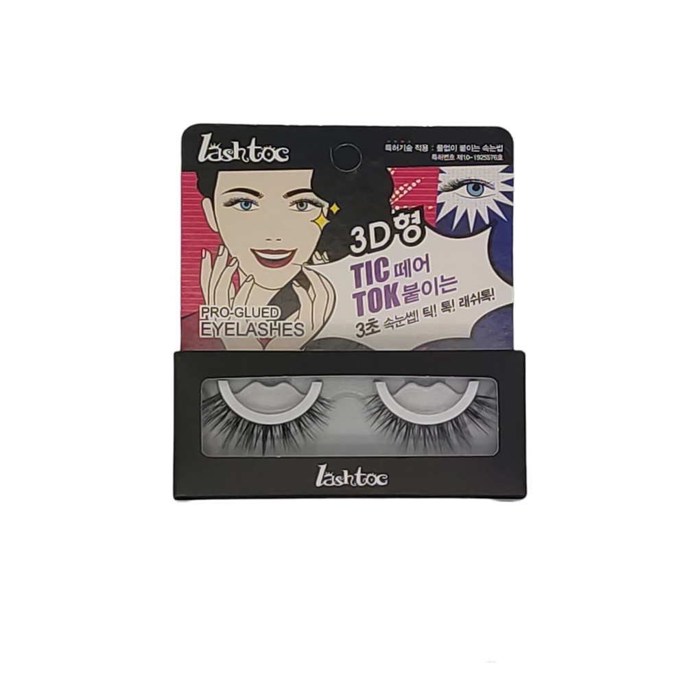 970648 LASHTOC PRO GLUED EYELASHES #3D