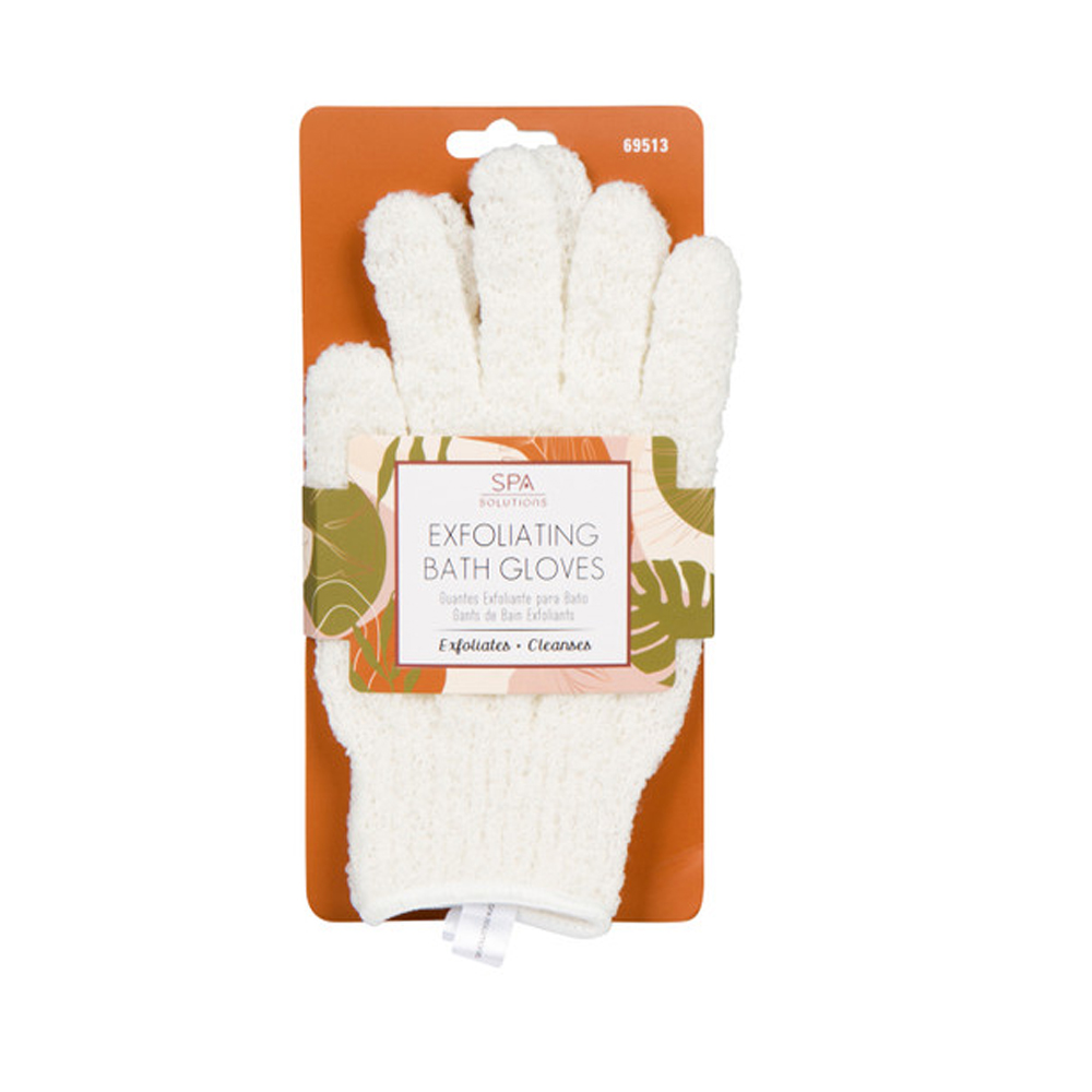 69513 CALA EXFOLIATING BATH GLOVES #69513