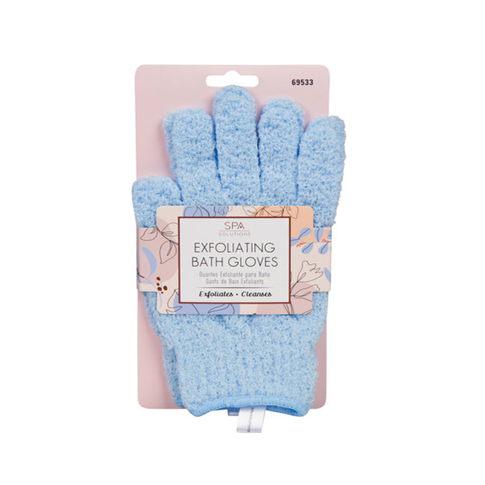 69533 CALA EXFOLIATING BATH GLOVES #69533