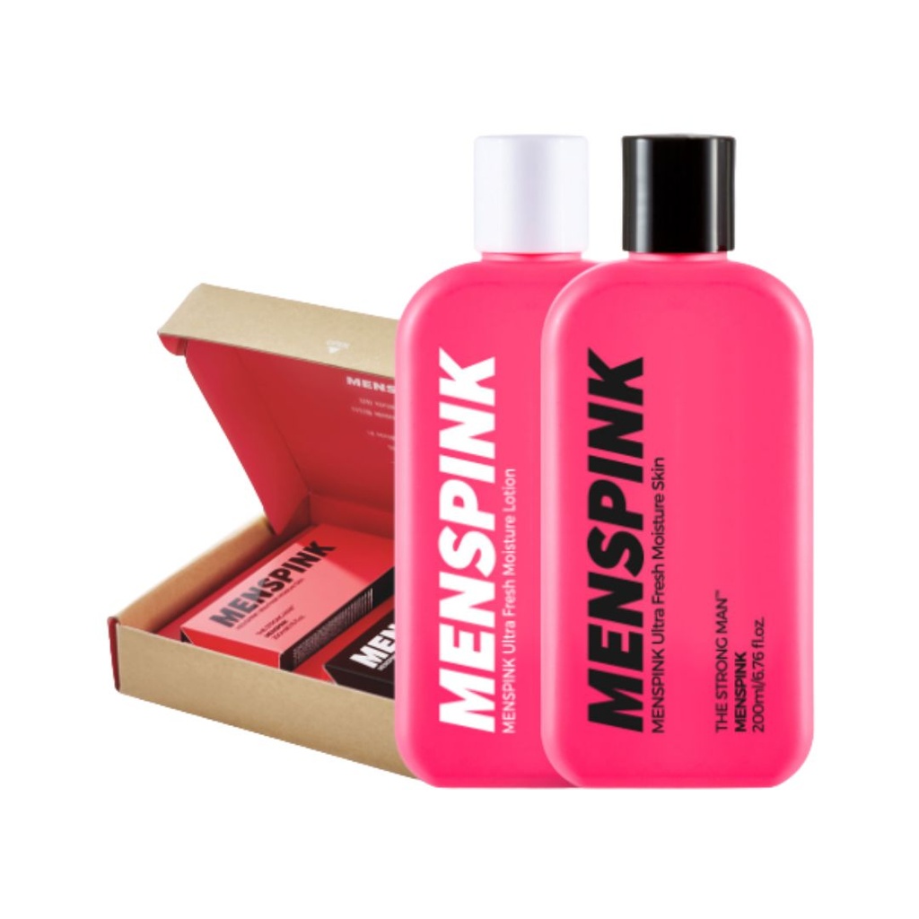 MENSPINK ULTRA FRESH MOISTURE SET 