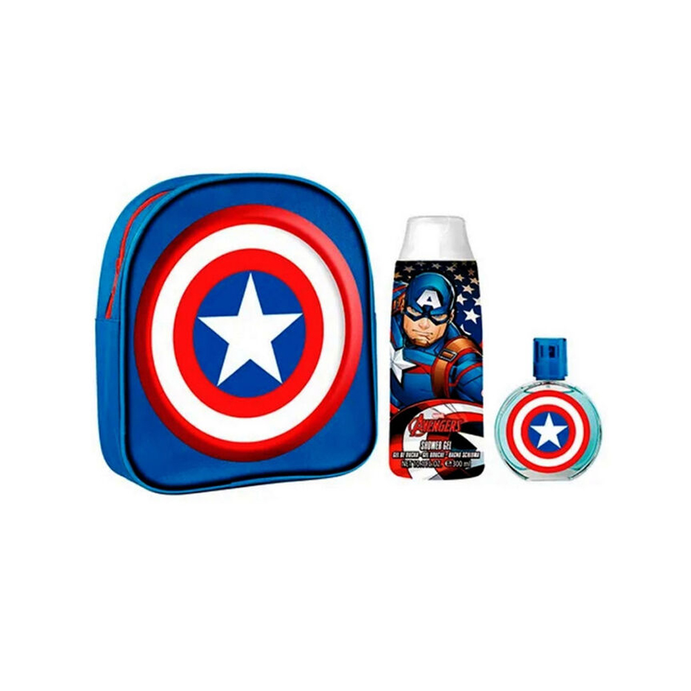 087726 MARVEL CAPTAIN AMERICA SET C/ ESTUCHE