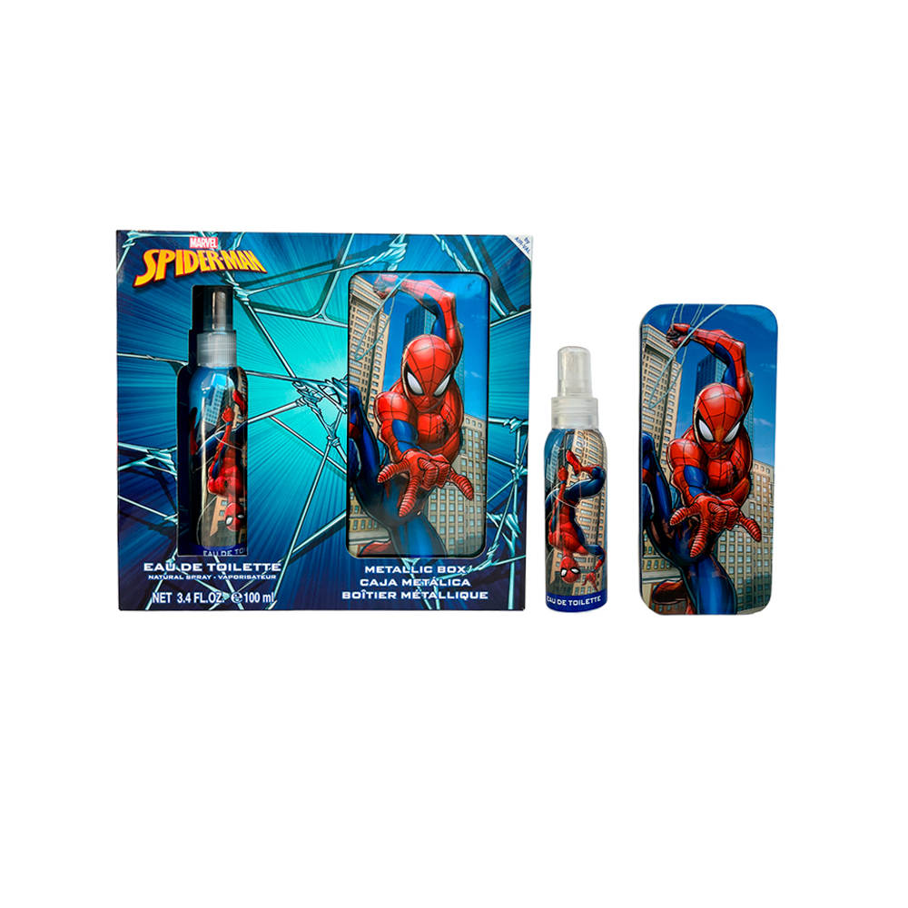 097114 MARVEL SPIDERMAN SET METALICO