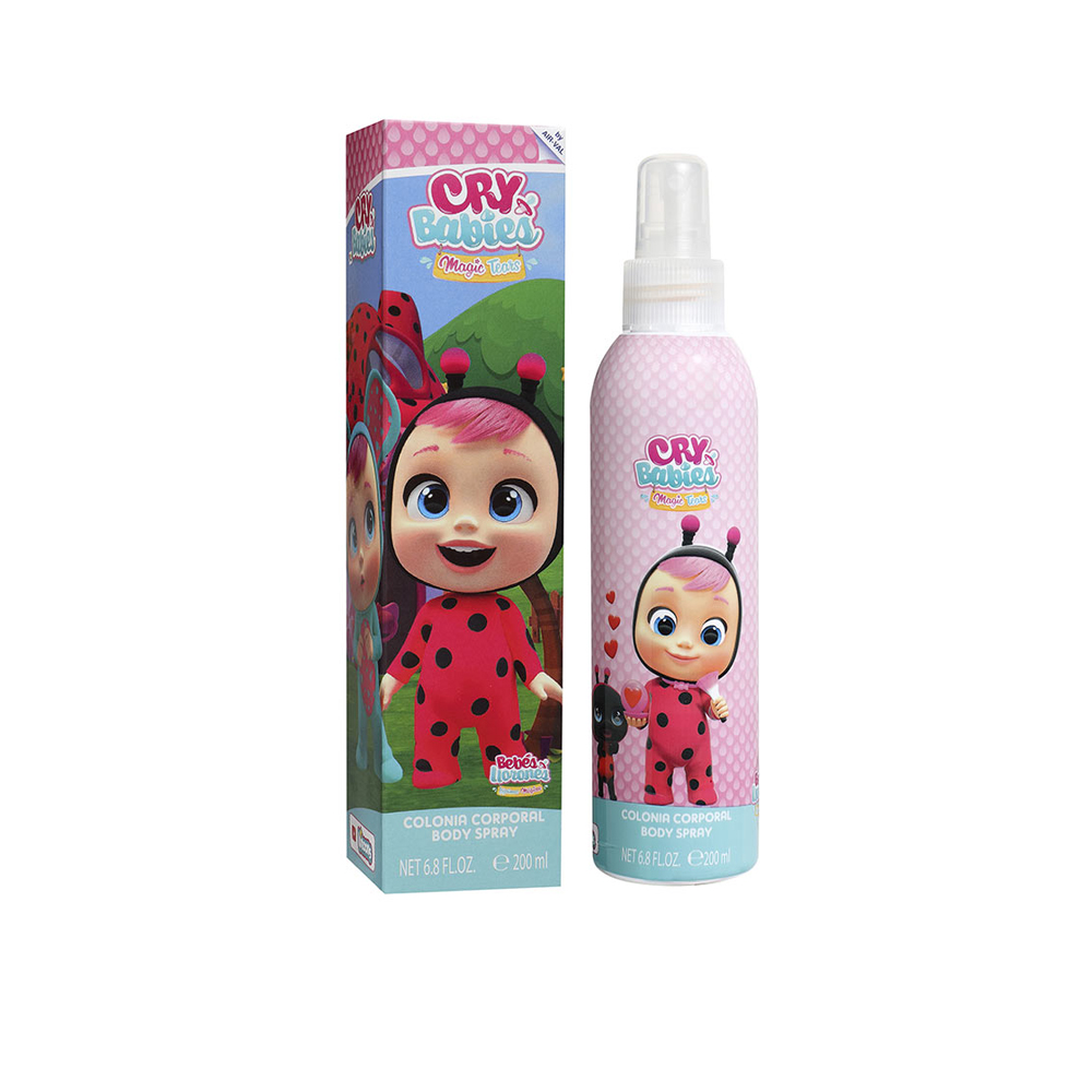 087238  CRY BABIES BODY SPRAY 200ML