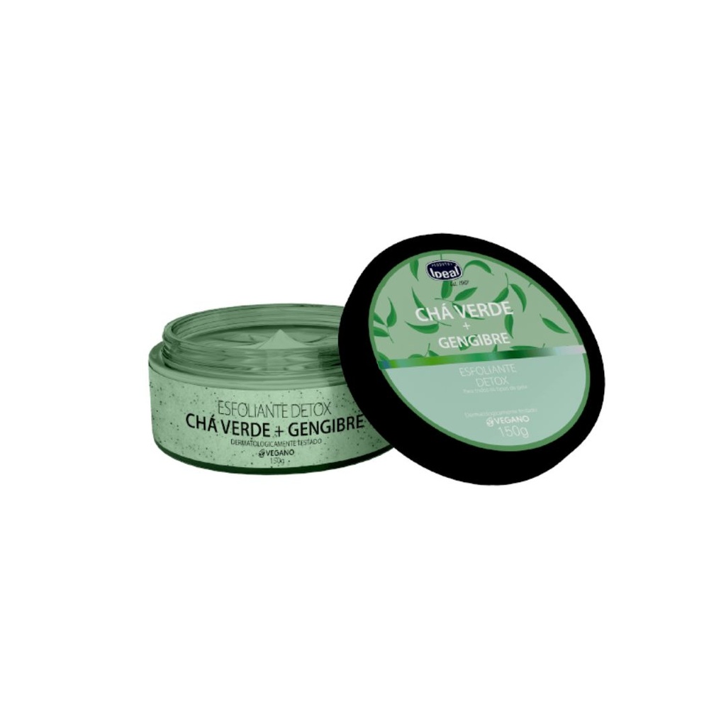 233435 IDEAL SCRUB DETOX TE VERDE + JENGIBRE 150G