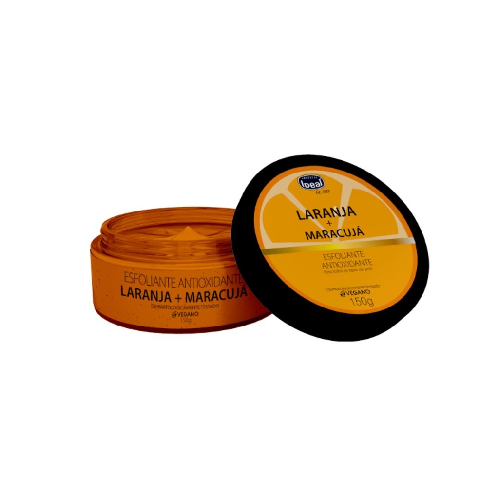 233466 IDEAL SCRUB NARANJA + MBURUCUJA 150GR