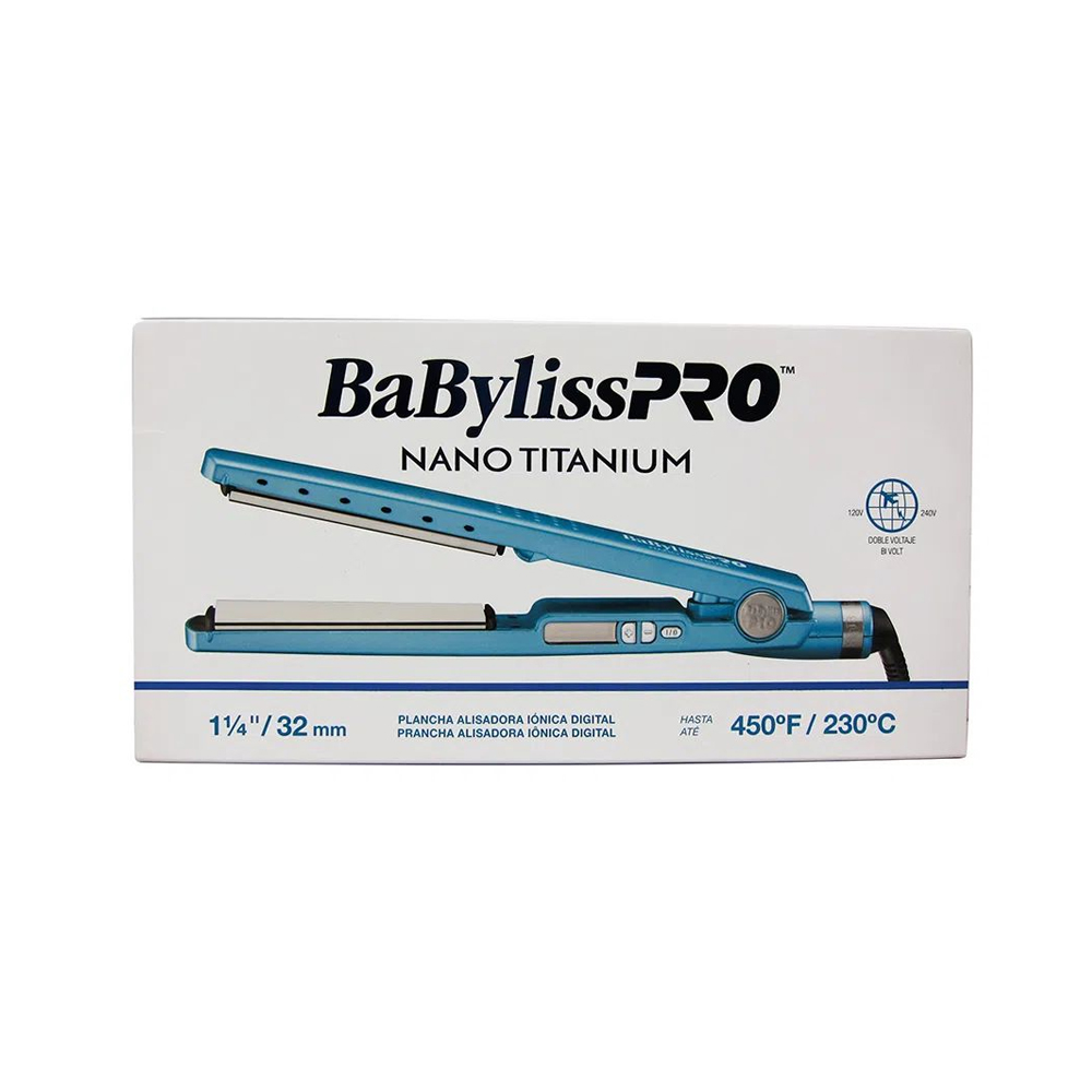 457646 BABYLISS NANOTITANIUM PLANCHITA 1¼ /32MM