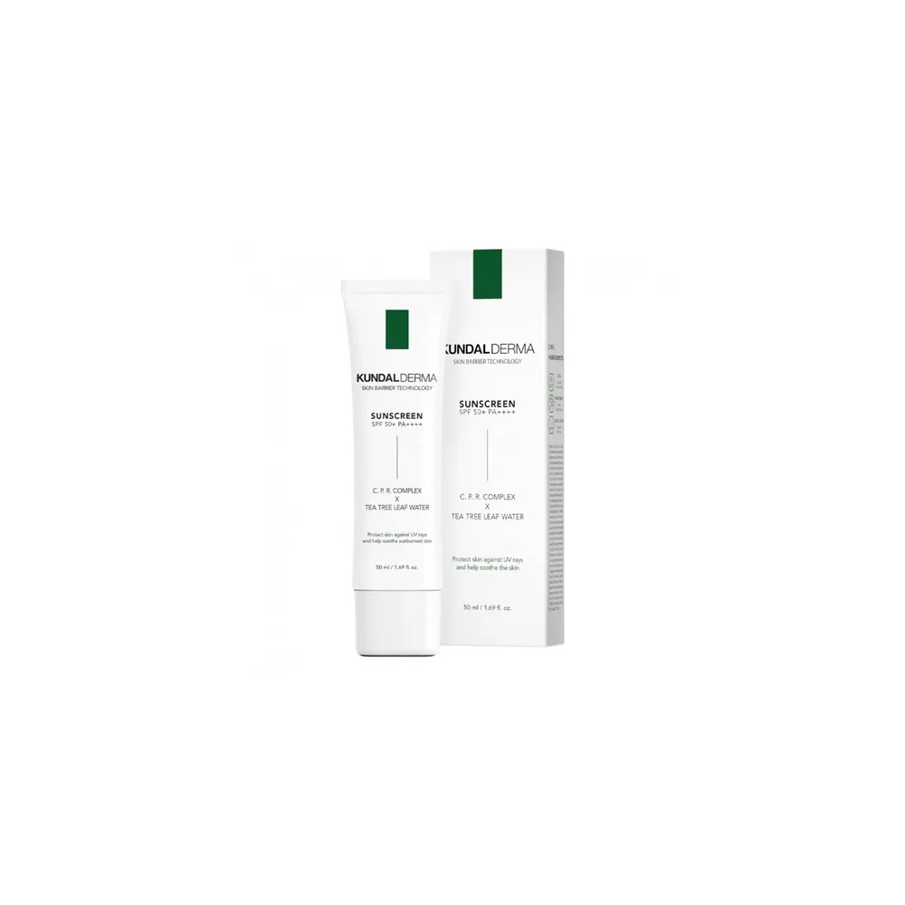 257966 KUNDAL DERMA SUNSCREEN SPF50+ TEATREE LEAF 