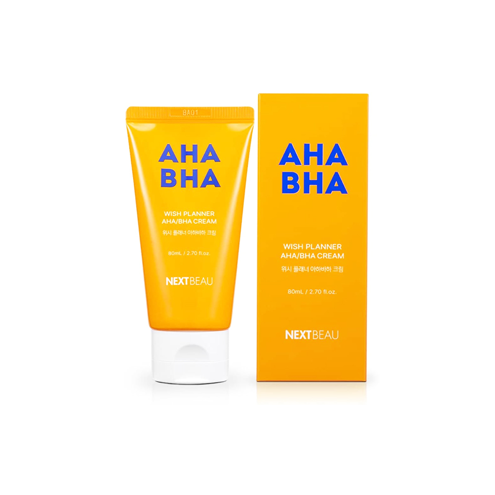 981608 NEXTBEAU AHA BHA WISH PLANNER CREAM 80ML