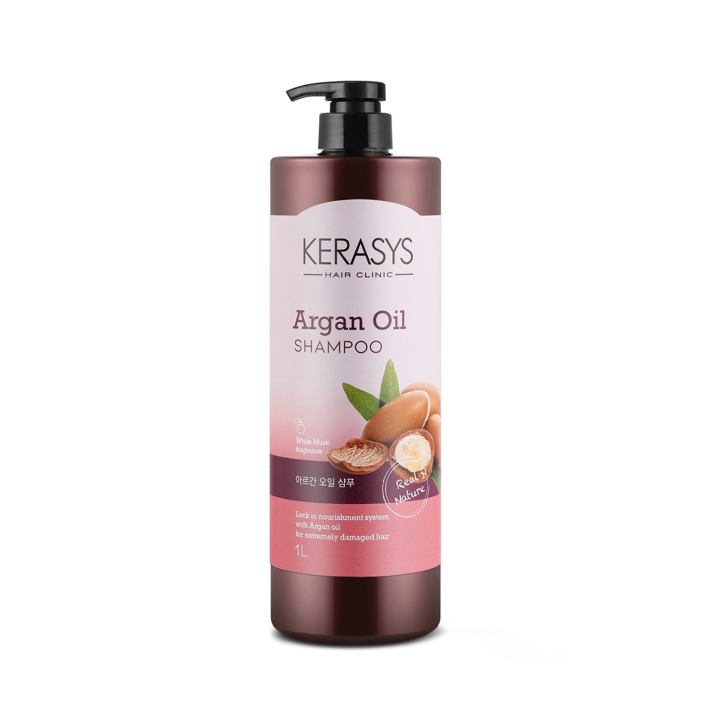 379387 KERASYS ARGAN OIL WHITE MUSK SHAMPOO 1L