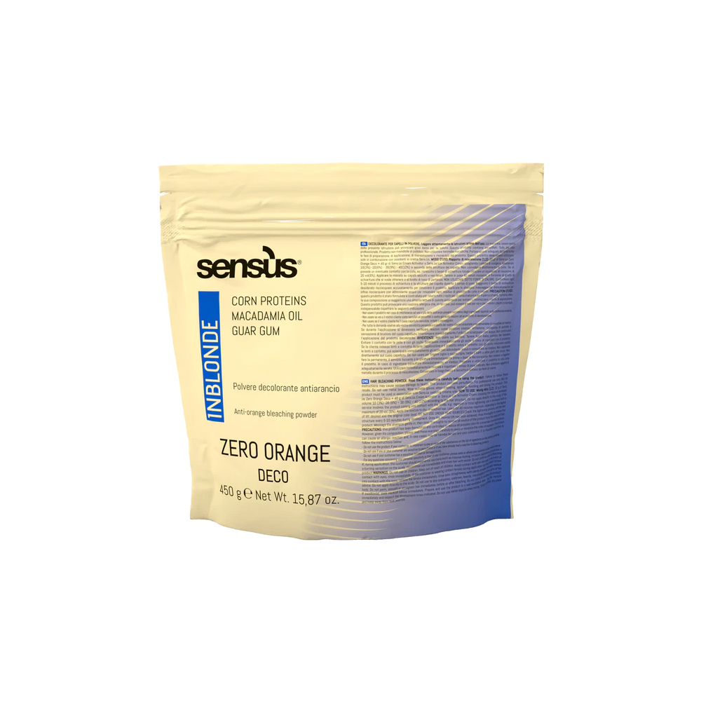 309149 SENSUS INBLONDE ZERO ORANGE DECO 450G