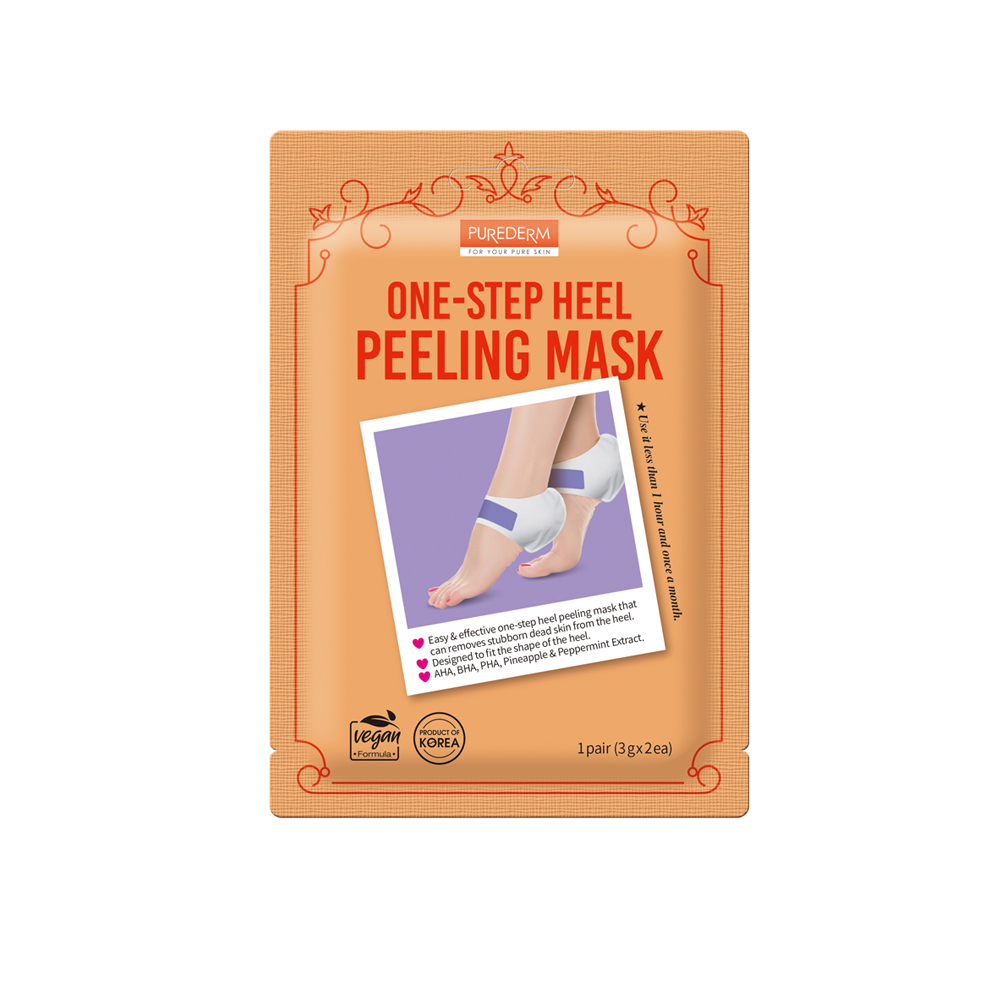 322796 PUREDERM ONE-STEP HEEL PEELING MASK - ADS778