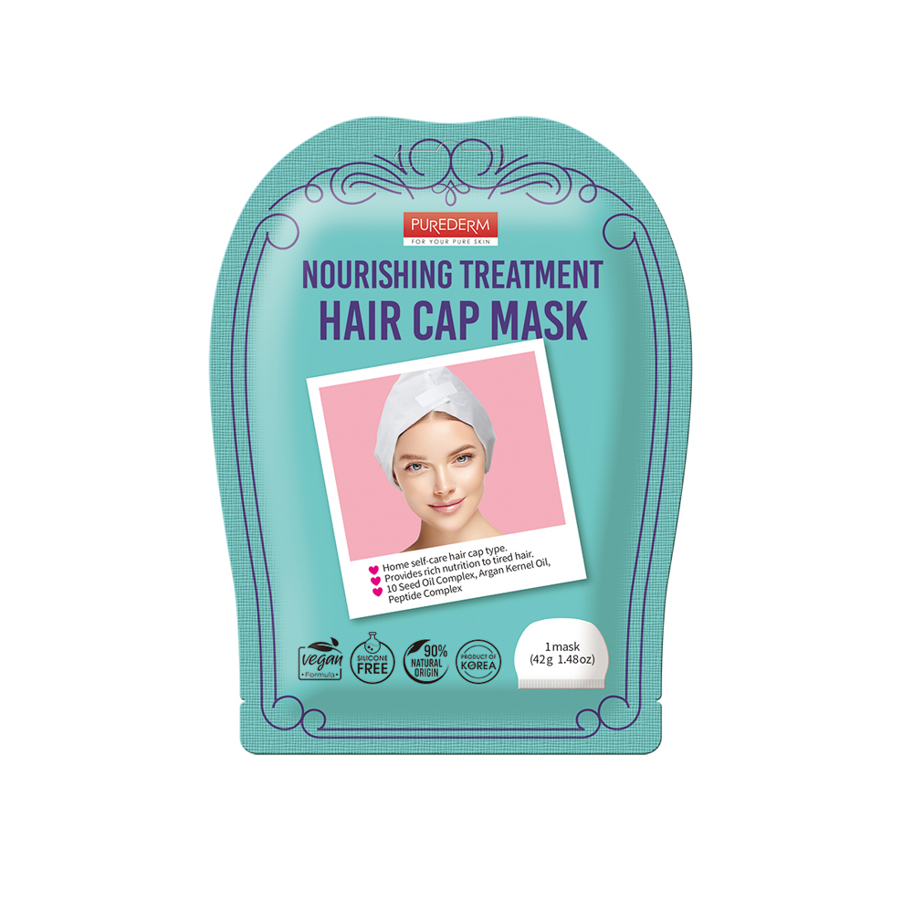 322826 PUREDERM NOURISHING TREATMENT HAIR CAP MASK