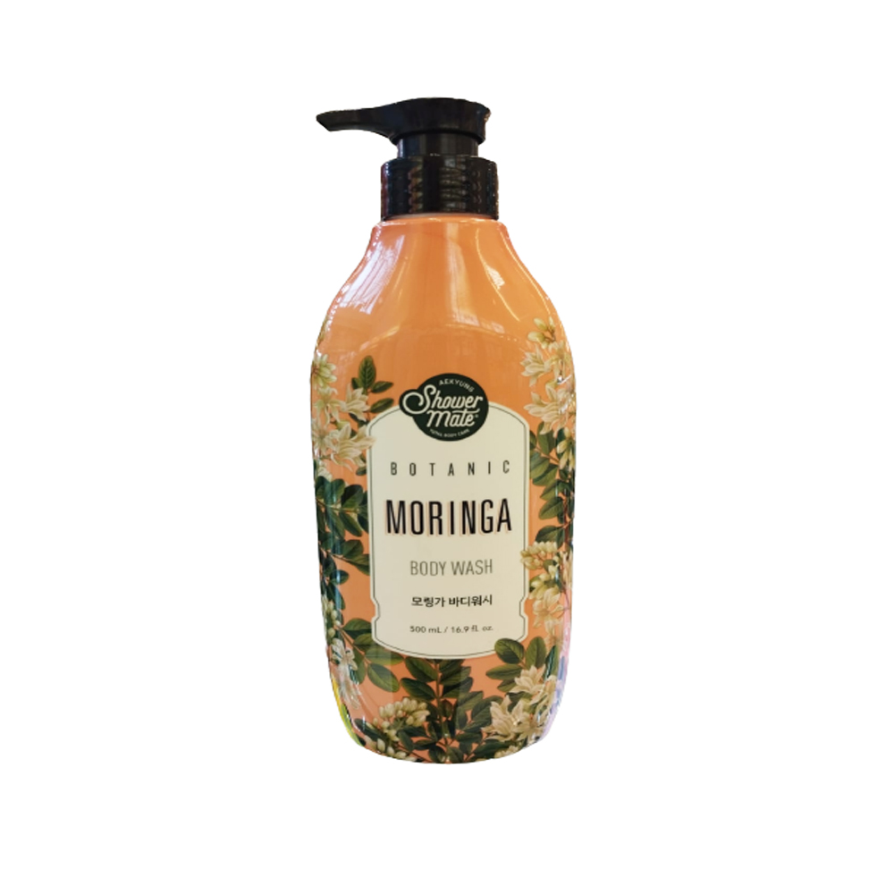 393765 SHOWER MATE BOTANIC MORINGA BODY WASH 500ML