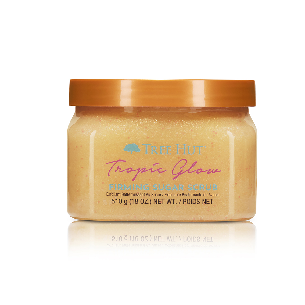 002939 TREE HUT FIRMING SUGAR SCRUB TROPIC GLOW