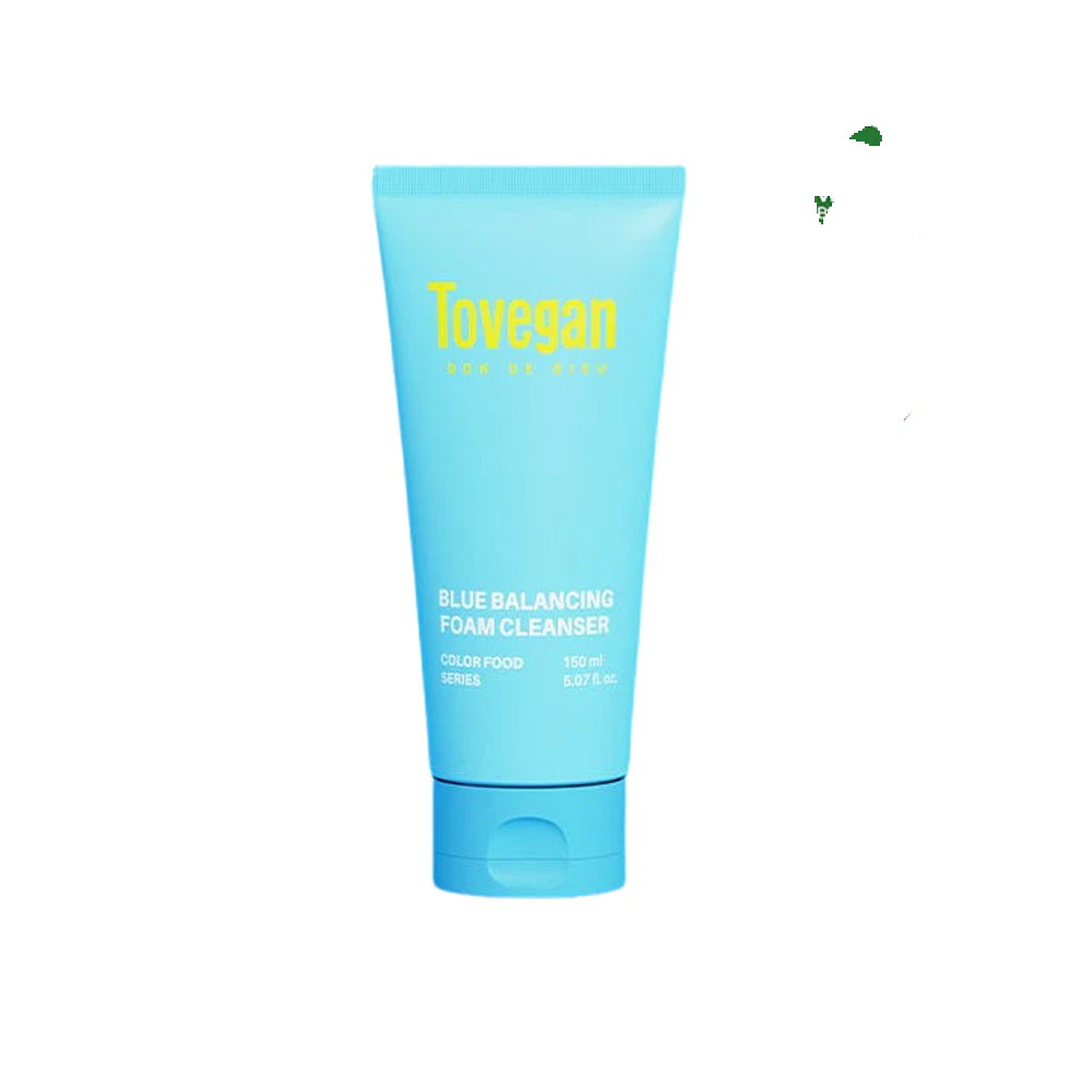 022340 TOVEGAN BLUE BALANCING FOAM CLEANSER 150ML