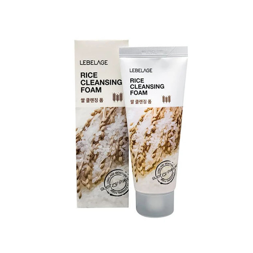 092505 LEBELAGE RICE CLEANSING FOAM 100ML