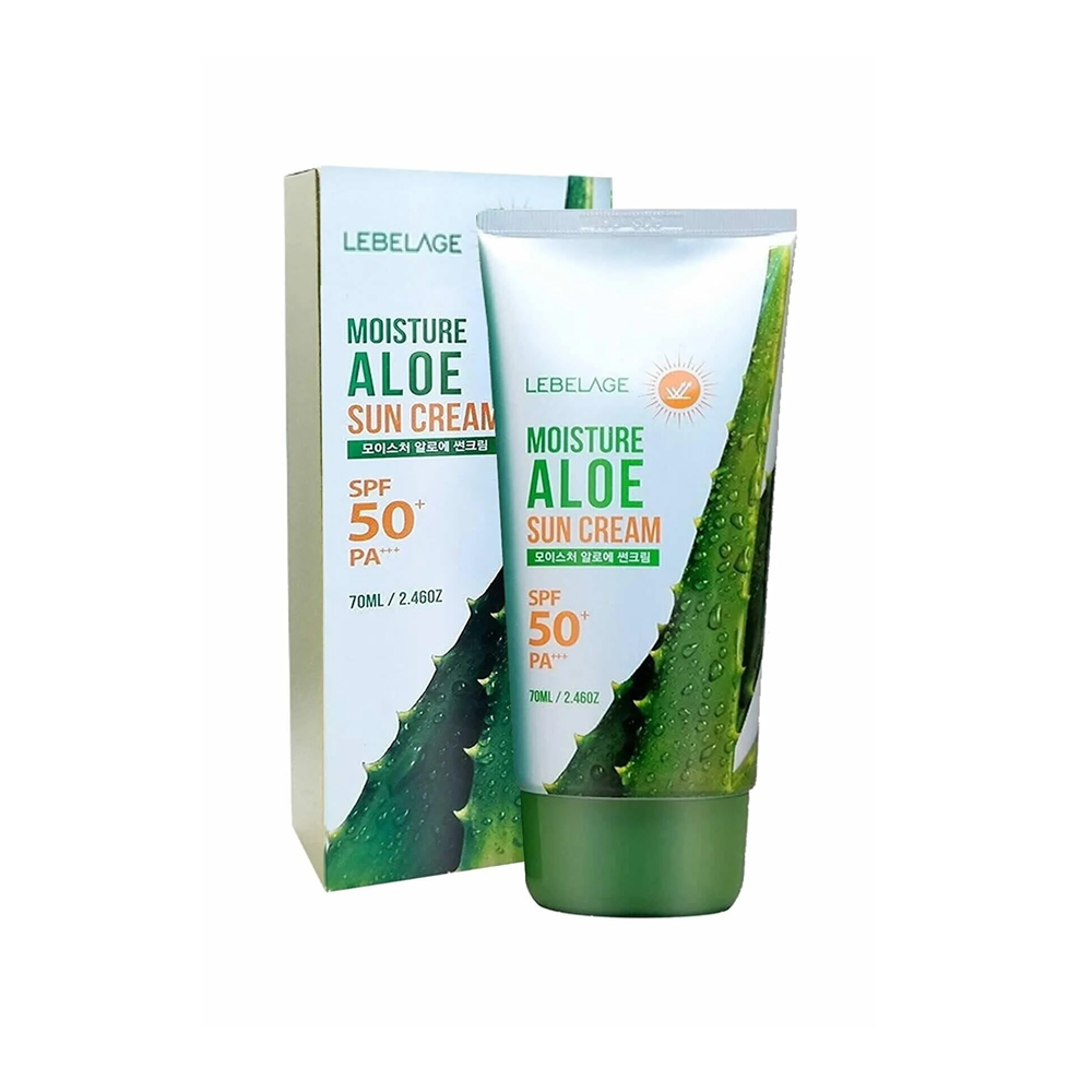 091881 LEBELAGE MOISTURE ALOE SUN CREAM SPF50+ 70M