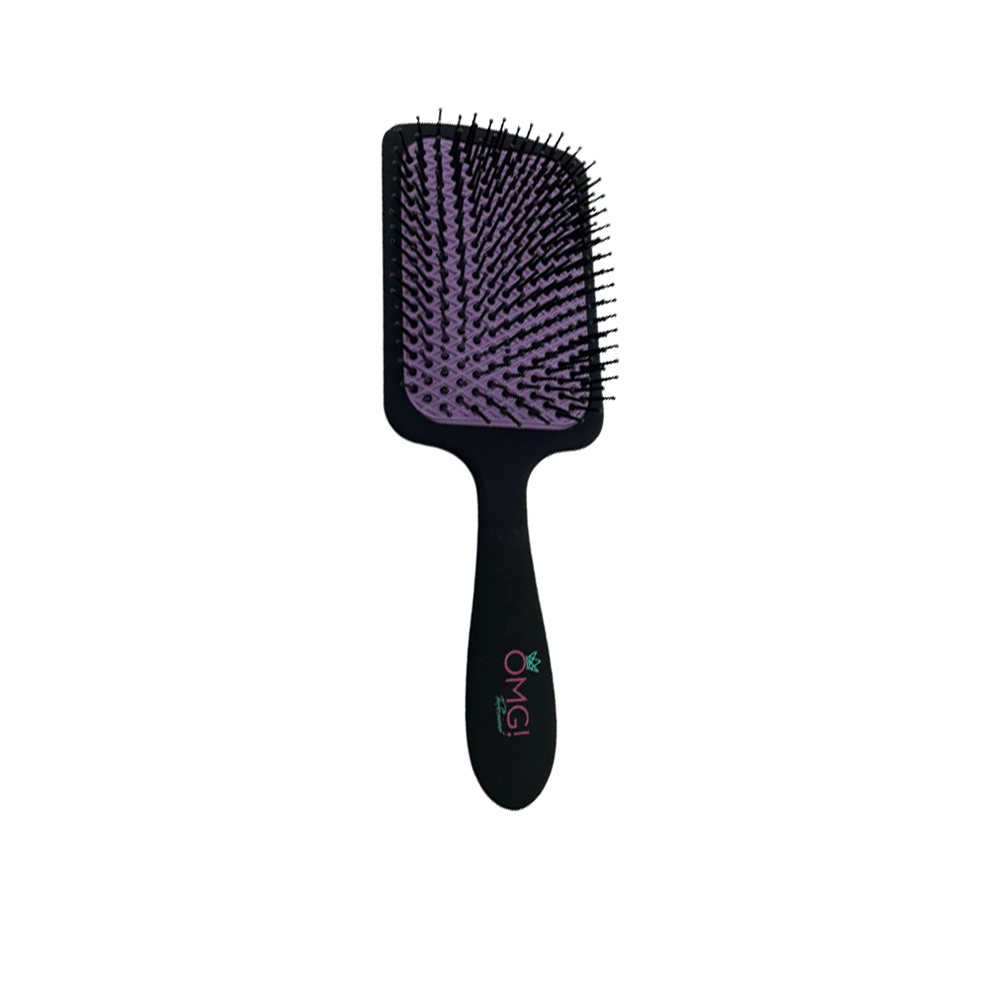 1008159 OMG CUSHION BRUSH BLACK/LAVENDER