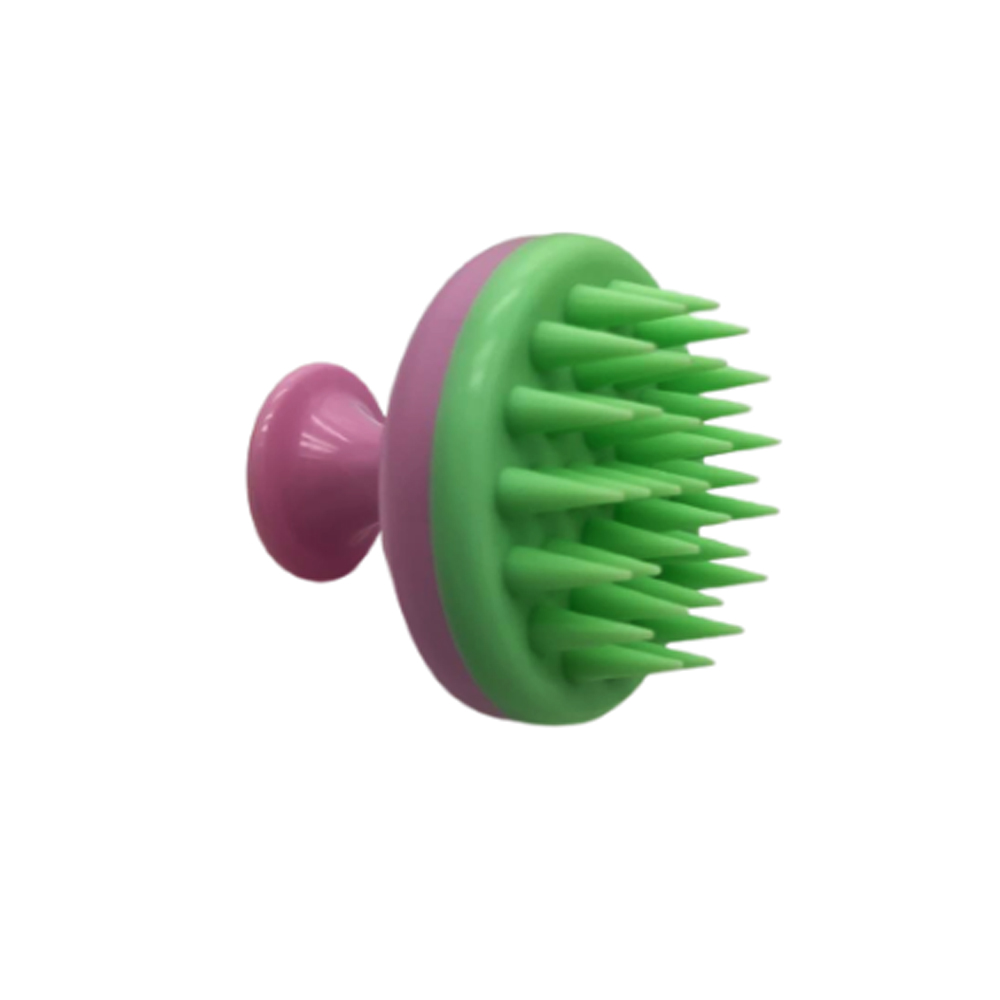 008158 OMG SHAMPOO BRUSH ROSE/MINT