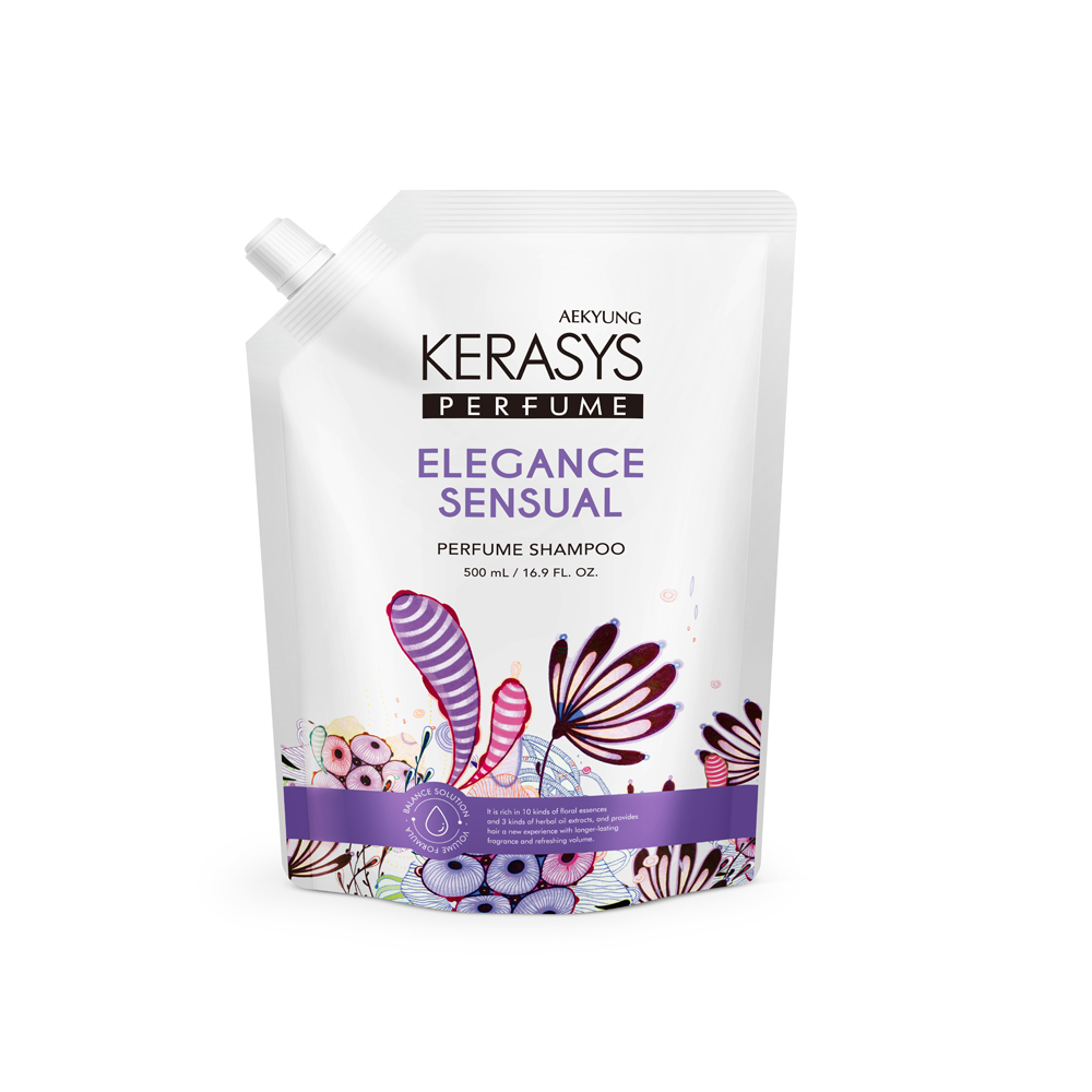 396957 KERASYS ELEGANCE SENSUAL REFIL SHAMPOO 500ML