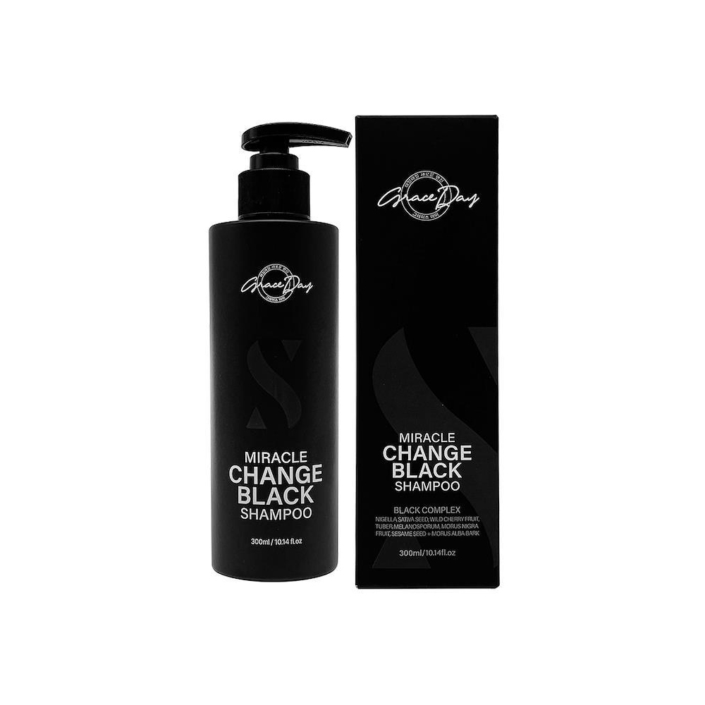 659313 GRACEDAY MIRACLE CHANGE BLACK SHAMPOO 300ML