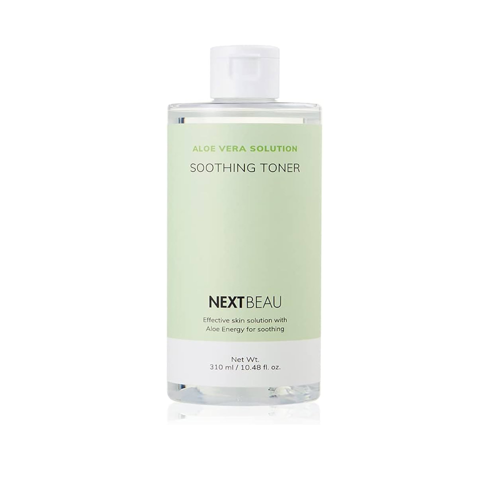 982254 NEXTBEAU ALOE VERA SOLUTION SOOTHING TONER 310ML