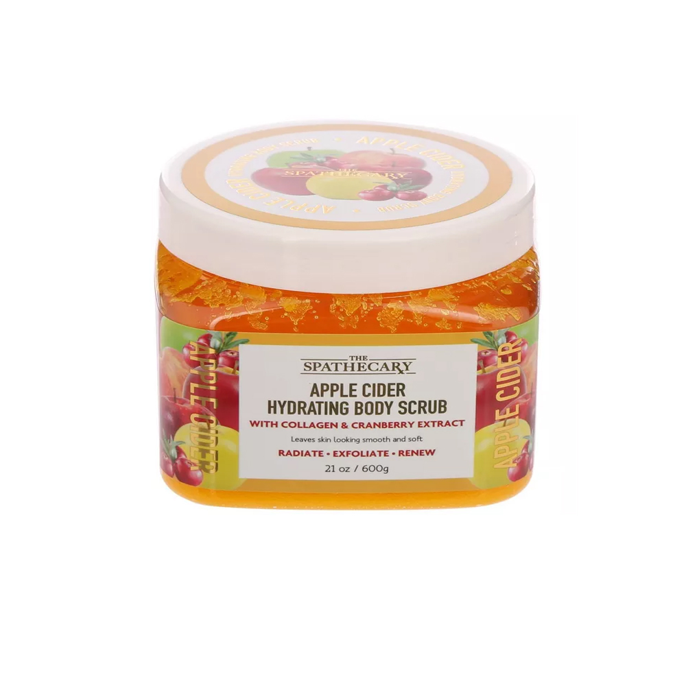 081657 THE SPATHECARY APPLE CIDER HYDRATING BODY SCRUB 600G