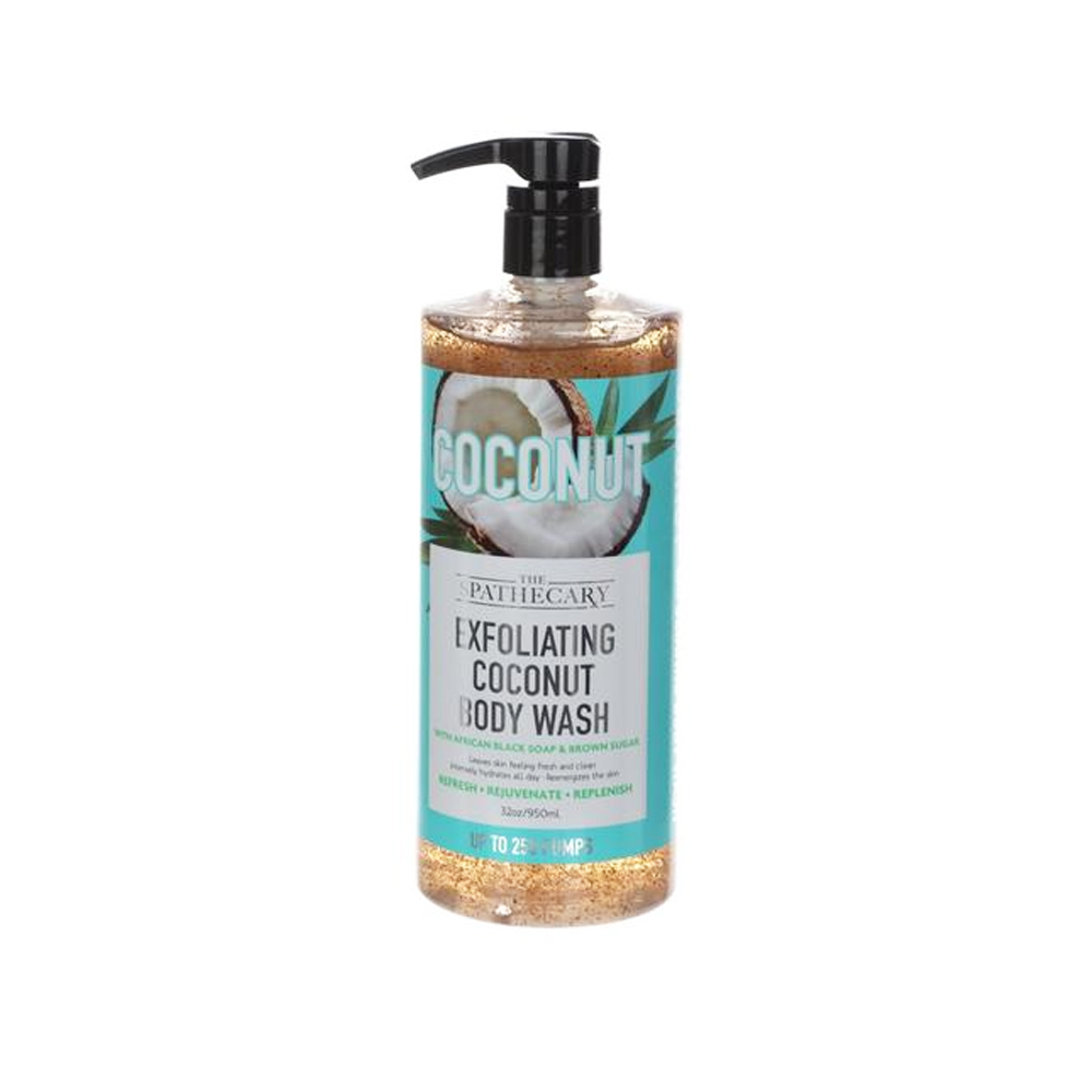 080339 THE SPATHECARY EXFOLIATING COCONUT BODY WASH 950ML