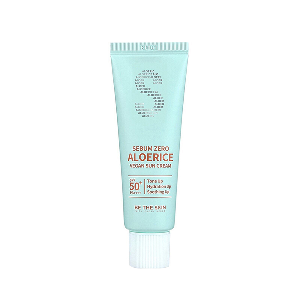 775988 BE THE SKIN S SEBUM ZERO ALOERICE VEGAN SUN CREAM SPF50+ 50ML