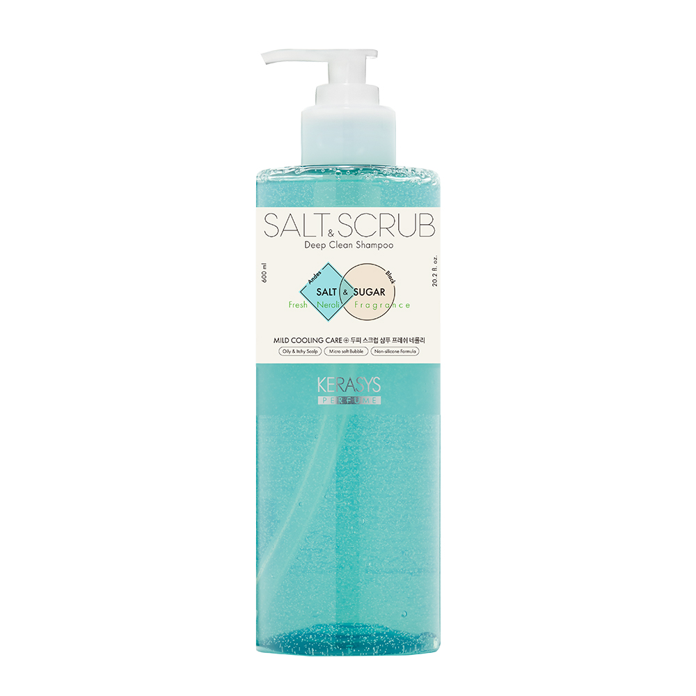 408681 KERASYS SALT&SCRUB FRESH NEROLI SHAMPOO 600ML