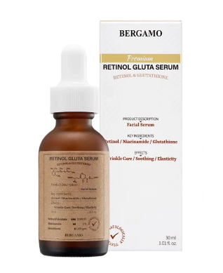 193238 BERGAMO RETINOL GLUTEN SERUM 30ML