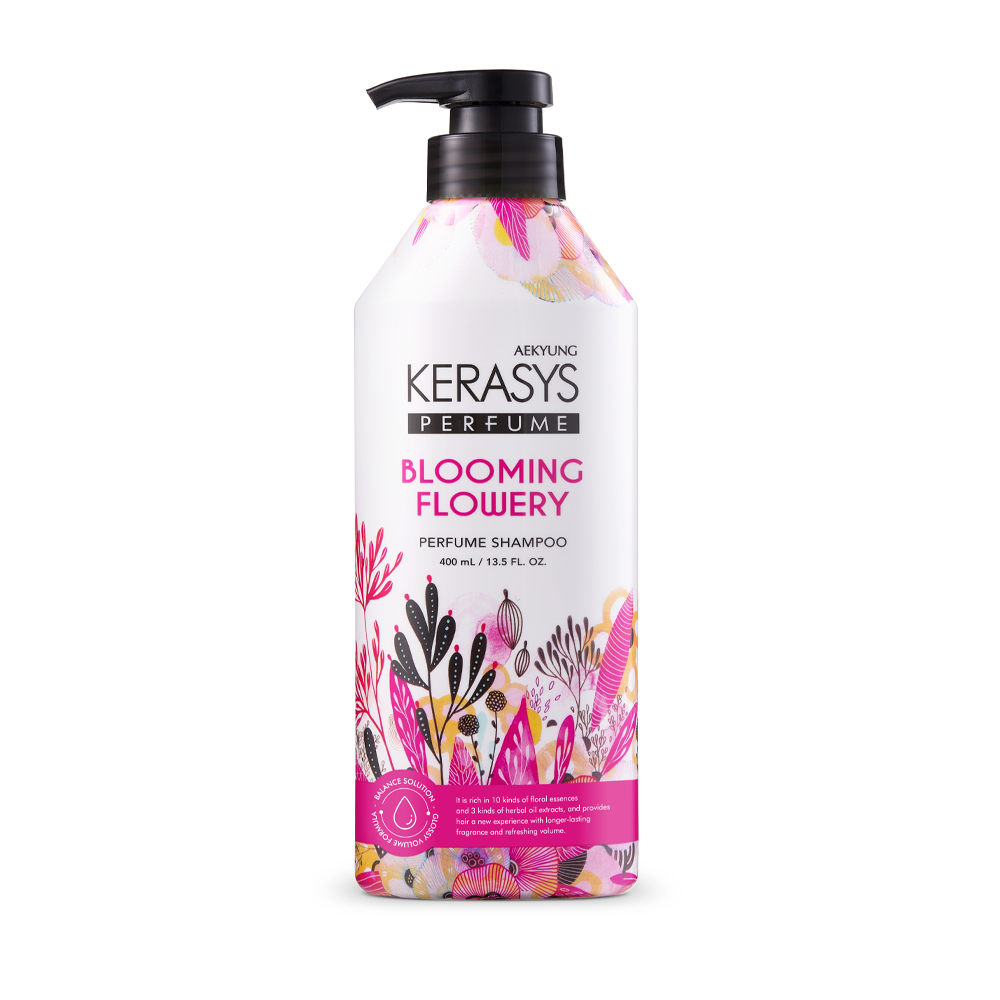 392546 KERASYS BLOOMING FLOWERY SHAMPOO 400ML