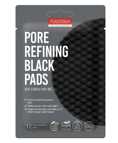 324486 PUREDERM PORE REFINING BLACK PADS - ADS498