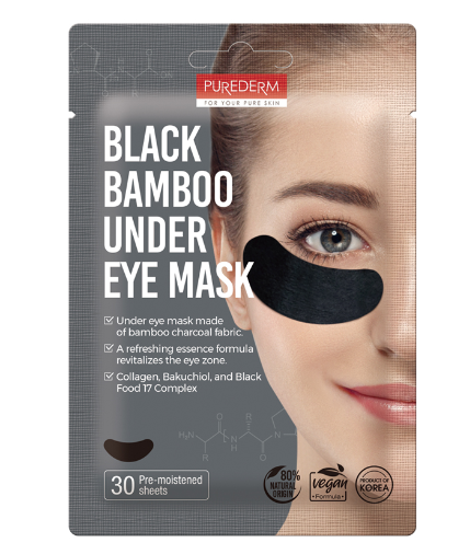 324103 PUREDERM BLACK BAMBOO UNDER EYE MASK - ADS795