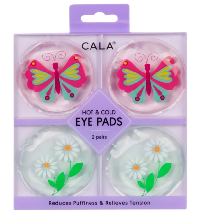 691705 CALA HOT&COLD EYE PADS 2 PAIRS - BUTTERFLY/DAISY