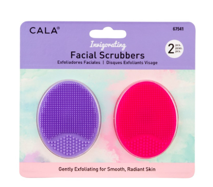 675415 CALA FACIAL SCRUBBERS 2PCS