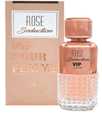 735893 MAISON ALHAMBRA ROSE SEDUCTION VIP POUR FEMME EDP 100ML