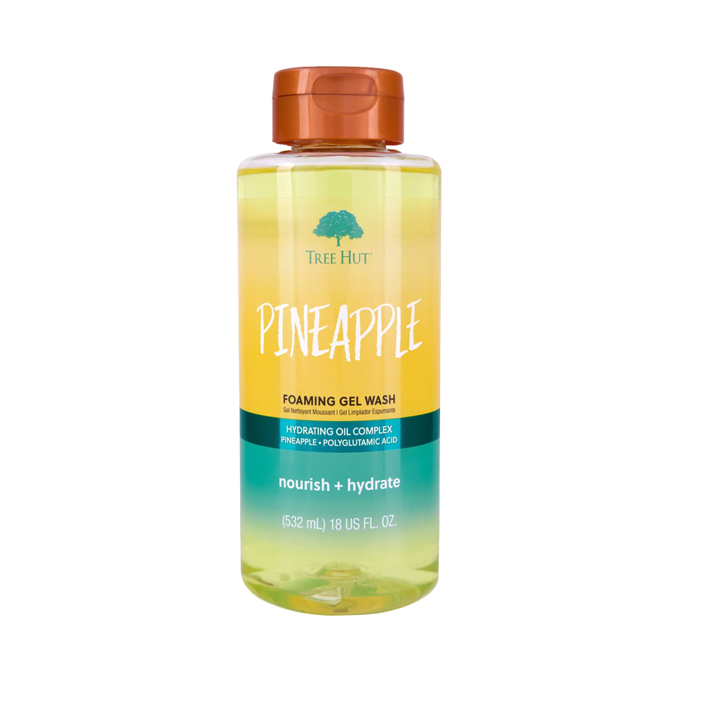 250682 TREE HUT PINEAPPLE FOAMING GEL WASH 532ML