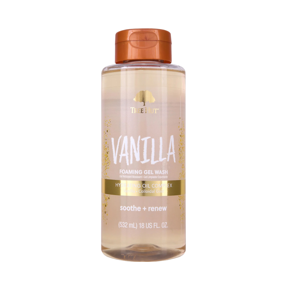 250743 TREE HUT VANILLA FOAMING GEL WASH 532ML