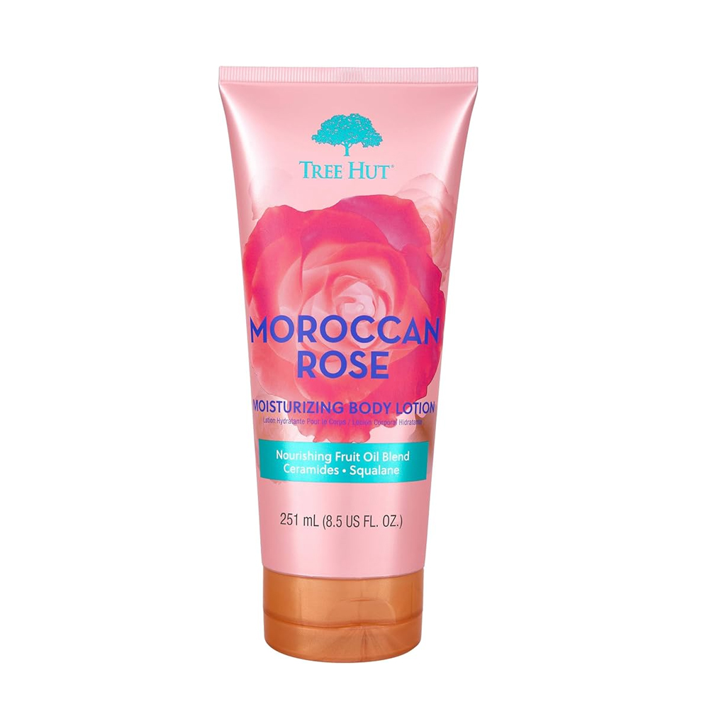 012075 TREE HUT MOROCCAN ROSE MOISTURIZING BODY LOTION 251ML