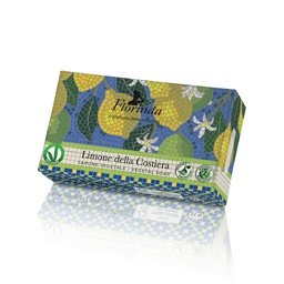 [45911] 433304 FLORINDA VEGETAL SOAP 100G COASTAL LEMON MOSAIC