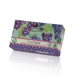 [45912] 434813 FLORINDA VEGETAL SOAP 100G  STRAWBERRY GRAPE MOSAIC