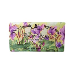 [45915] 193150 FLORINDA VEGETAL SOAP 100G WOOD FLOWERS