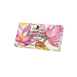 [45918] 193648 FLORINDA VEGETAL SOAP 100G LOTUS FLOWERS ACQUARELLO